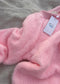 Teddy Lounge Suit - Fairy Floss Pink